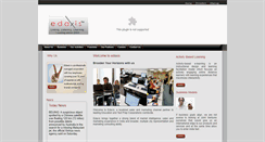 Desktop Screenshot of edaxis.in
